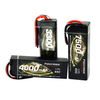 7,4V 2S Rc Autobatterie Pack Lipo 3300Mah 7500Mah