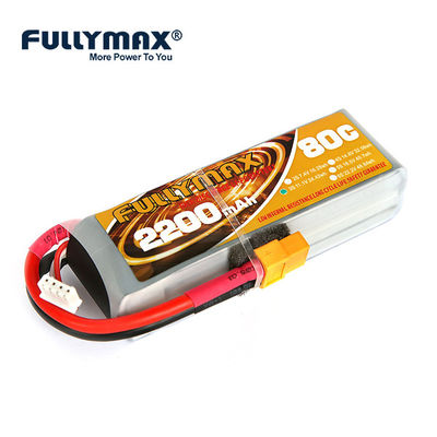 Batterie Rc-Auto Lipo-Batterie Lipo 3s 2200mah 11.1V 80C Quadcopter Lipo