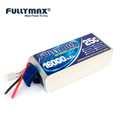 6s 16000mah Lipo Akku 25C 22,2V Kommerzielle Drohnenbatterie