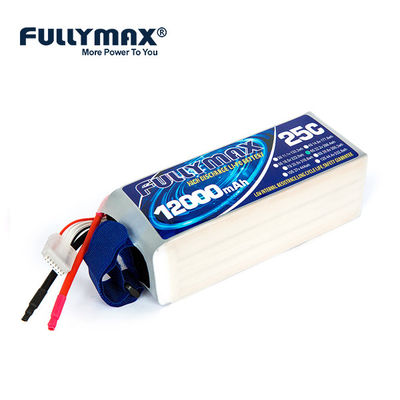 22.2V 6s 12000mah Lipo Zellhohe Kapazitäts-Handelsbrummen-Batterie der Batterie-Chemie-25C 6