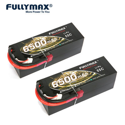 Hobby-Dekane T Plug Rc Model Battery 4S Lipo Batterie-14.8v 55C 6500mAh