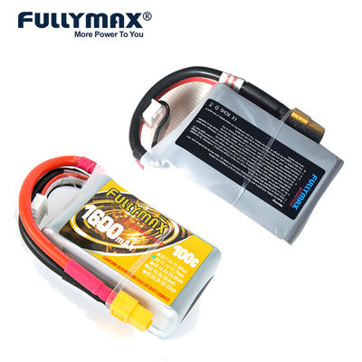 1600mah 11.1v 3s 100c Lipo Fpv Rc Segelflugzeug Akku Flugzeug Rc Modell Xt60 Stecker