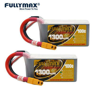 Batterien Xt60 11.1v 3s 1300mah Lipo für Batterie 3-Cell des Rc-Flugzeug-Hubschrauber-100c Li Ion Fullymax 3s 1300mah Lipo