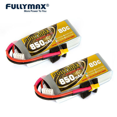 Batterie 2s 850mah Lipo 7.4v 80c Fpv Lipo verpackt großes Last 2s Multirotor-Brummen Hexacopter Octocopter