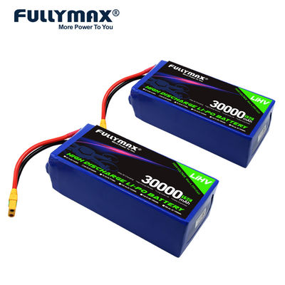 30000 Mah Lipo Batterys 6S 22.2V 15C EVTOL Stecker der Fracht-Transport-Industrie-Brummen-XT90-S