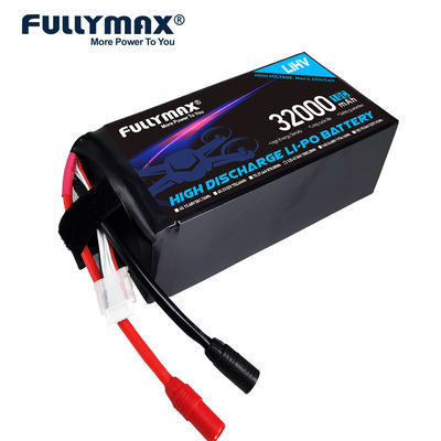 12s Drohnenbatterie 32000mAh 10C 47.04V Fullymax UAV Lipo Akku Hochspannung