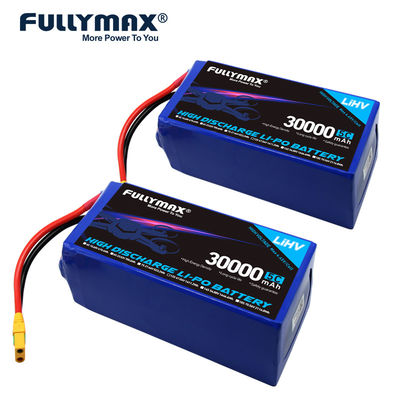 Xt90 Lipo Batteriezelle Hochspannung 12S 30000mAh 47.04V 5C LiHV-fähiges Ladegerät