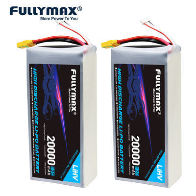 Batterie 20000mah 4.45v 6s Lipo Hochenergie-Dichte der Uav-Handelsbrummen-Batterie-23.52v 12c