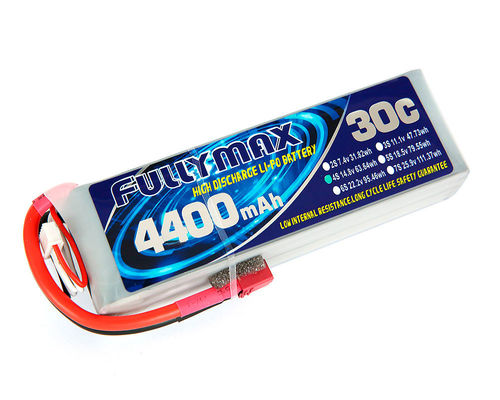 Batterie-Satz 30C 4400mAh 4S 14.8V FULLYMAX LiPo mit t-Stecker für RC-Autos, RC-Flugzeuge, RC Heli