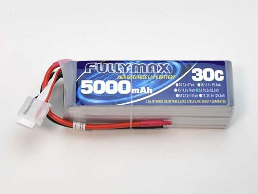 Batterie-Satz 30C 5000mAh 5S 18.5V FULLYMAX LiPo für RC Heli, Verlegenheit-Flügelflugzeug, RC-Flugzeuge, F3A aerobatic