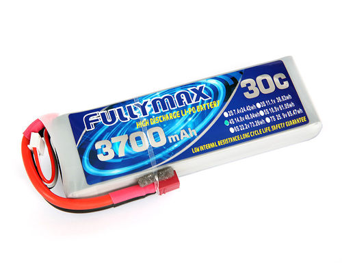 Batterie-Satz 30C 3700mAh 4S 14.8V FULLYMAX LiPo lipo mit Dekanverbindungsstück für Flugzeuge RC Heli RC-Autos RC