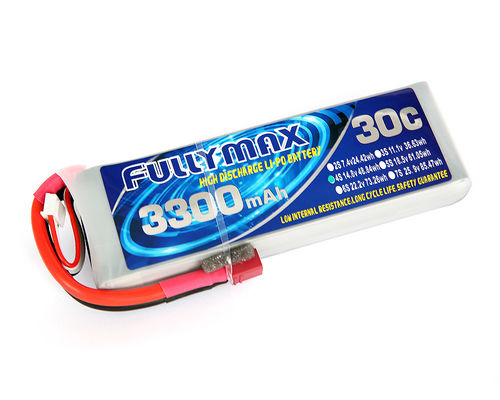 Batterie-Satz 30C 3300mAh 4S 14.8V FULLYMAX LiPo mit t-Stecker für Flugzeuge RC Heli RC-Autos RC