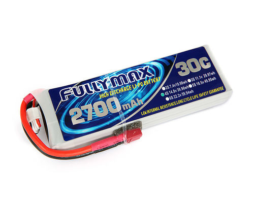 Batterie-Satz 30C 2700mAh 4S 14.8V FULLYMAX LiPo mit t-Stecker für Flugzeug der Flugzeuge RC RC-Autos RC