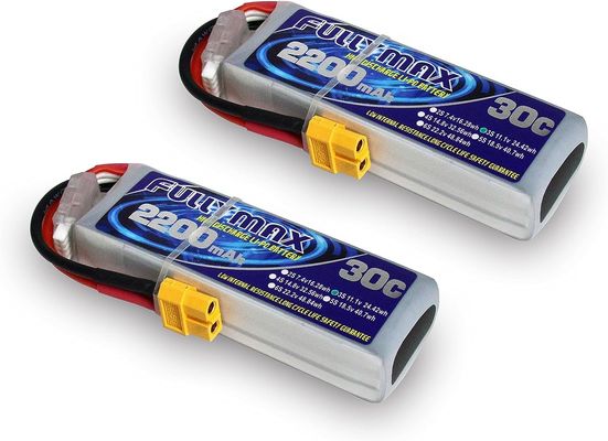 Kasten-Batterie 3S LiPo weiche Batterie-2200mAh 11.1V 30C mit Stecker XT60 für RC-Flugzeug