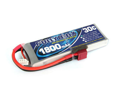 Batterie-Satz 30C 1800mAh 2S LiPo mit t-Stecker für RC-Auto-Boots-LKW Heli Airplane