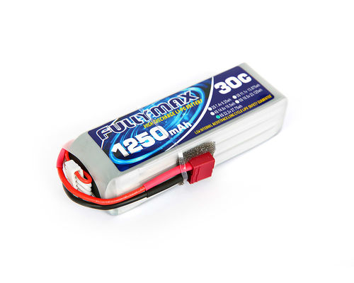 Dekane Connector LiPo Battery Pack 30C 1250mAh 6S 22.2V für Flugzeuge RC Heli RC