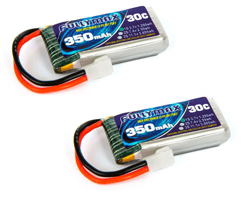 Batterie 3.7V 1S 350mAh 35C LiPO für Mini-RC-Modell Toy Airplane